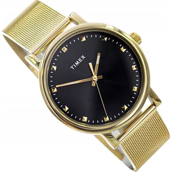 Hodinky DÁMSKÉ HODINKY TIMEX TW2W19500 TRANSCEND NA OCELOVÉM NÁRAMKU, ELEGANTNÍ