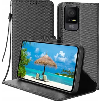 Pouzdro na mobilní telefon Flipové pouzdro MBM pro TCL POCO M3, černé