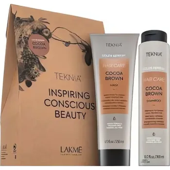 Šampon Lakmé Teknia Color Refresh Cocoa Brown Pack 300 ml + 250 ml