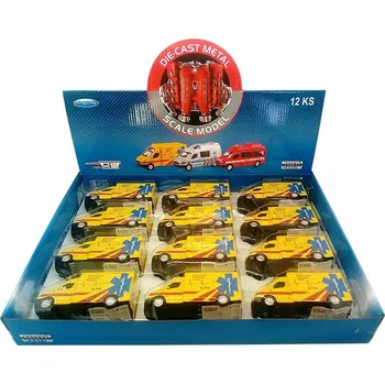 autíčko Záchranáři 1:36 Ambulance ZZS Mercedes-Benz - bez obalu