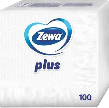 Papírový kapesník ZEWA Ubrousky, 100 ks, ZEWA, bílé ,balení 100 ks 13165
