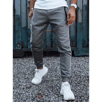 Pánské teplákové kalhoty UX4424 Barva: Tmavě Šedá, Velikost: XL