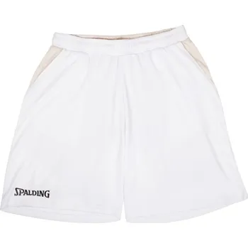 Pánské kraťasy Šortky Spalding Active Shorts 40221408-whitesilvergrey Velikost L