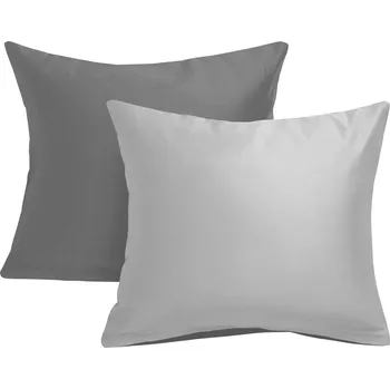 Povlečení s.Oliver Potah na polštář, 50 x 60 cm, 2 kusy (šedá)