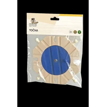 Vláček a vláčkodráha BABU vláčky - Kolej točna 12cm