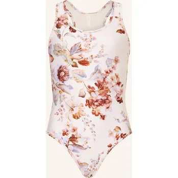 Dámské plavky Zimmermann Dívčí Plavky Awaken S Výřezem, režná / hnědá /...