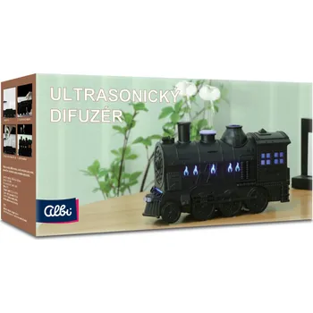 Aroma difuzér Albi Ultrasonický difuzér 300 ml lokomotiva