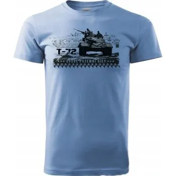 Pánské oblečení Tričko Tričko STRIKER Tank T-72 Barva: bílá, Velikost: S