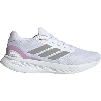 Dámská běžecká obuv Dámská běžecká obuv adidas RUNFALCON 5 W 7.5 Bílá, Růžová, Stříbrná
