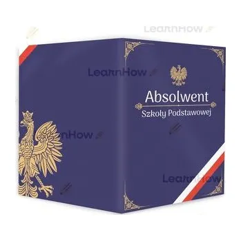 Set školních potřeb Teczka absolwenta szkoły podstawowej (5szt)