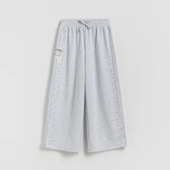 Reserved - Teplákové kalhoty SmileyWorld® - světle šedá - 162HN-09M - 162HN-09M-158
