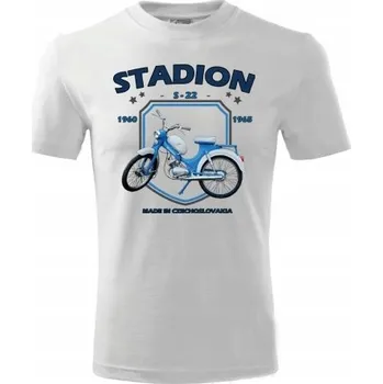 Pánské oblečení Tričko STRIKER STADION S-22 Barva: Bílá, Velikost: S