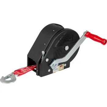 Ruční naviják 1,1t popruh 10m DRAGON WINCH DWK 25 CP s uzavřeným krytem