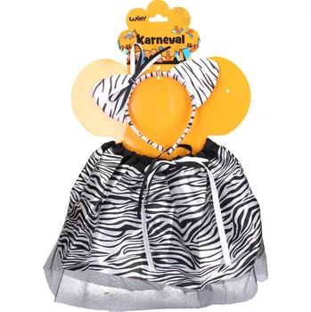 Karnevalový kostým Wiky Set karneval - zebra