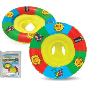 Nafukovací kruh Baby kruh Krtek pro nejmenší nafukovací 68cm v sáčku 12-24 měsíců