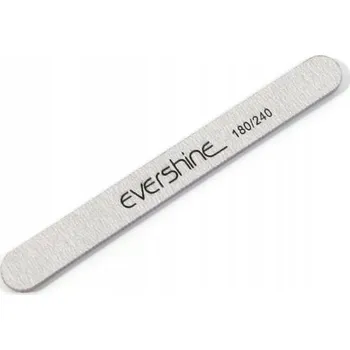 Profesionální Pilník na nehty na manikúru Oboustranný Zebra Rovný 180/240