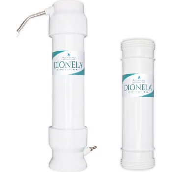 vodní filtr Dionela FDN2 na kuchyňskou linku s náhradní filtrační vložkou