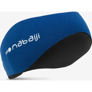 Potápěčské vybavení DECATHLON Oboustranná neoprenová plavecká čelenka velikost L L MODRÁ