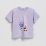 Reserved - Tričko s potiskem Inside Out - levandulová - 069HU-04X - 069HU-04X-128