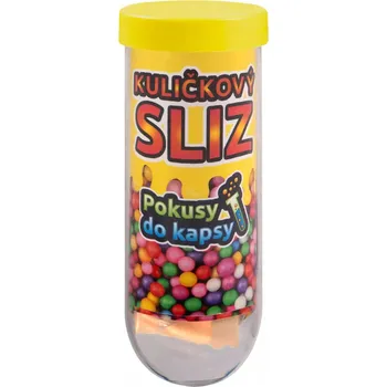 sliz ALBI SCIENCE Pokusy do kapsy Kuličkový sliz dětský experimentální set alaup57468