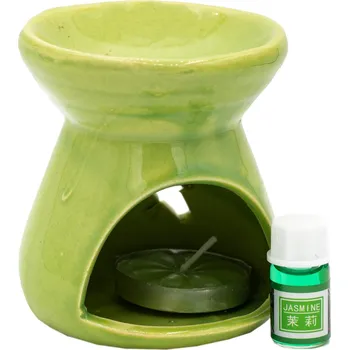 Aroma difuzér Aromalampa Mini žlutá / modrá / zelená, 1 ks, Day Spa Zelená