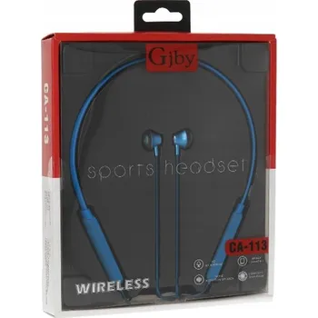 Sluchátka Sluchátka GJBY - SPORTS BLUETOOTH CA-113 Modrá