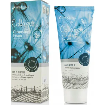3W CLINIC Collagen foam – kolagenová čisticí pěna na obličej