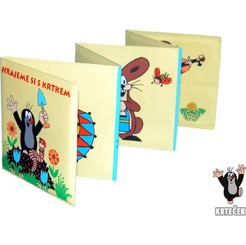 Hračka Wiky Rozkládací knížka Krtek