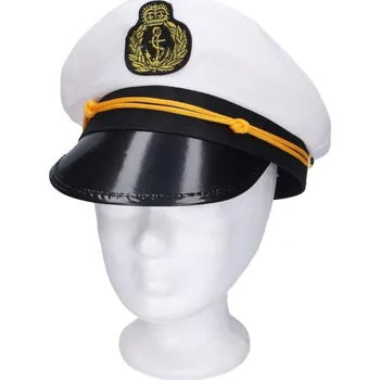 loď a ponorka Wiky Čepice karnevalová kapitán lodi 27x24cm