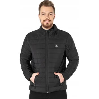 Pánská softshellová bunda Zimní Pánská Bunda Zateplená Prošívaná 6378-01 vel. M