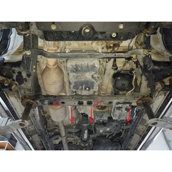 Auto-moto TOYOTA HILUX VIII Platform/Chassis (_N1_) Kryt diferenciálu - Plech -