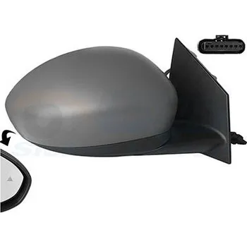 Auto zrcátko Vnější zpětné zrcátko VAN WEZEL 1648818