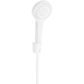 Sprchový set Mexen příslušenství - ruční sprchový set Oval R-05, 3-funkce, bílá, 785055052-20