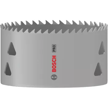 Pilová děrovka Vrtací korunka - děrovka na měkké dřevo, sádrokarton, plasty, kovové trubky a neželezné kovy Bosch PRO Multi Material - 92x44mm, 8% kobaltu, rychlořezná ocel, beznástrojový upínací systém Power Change Plus (2608901531)