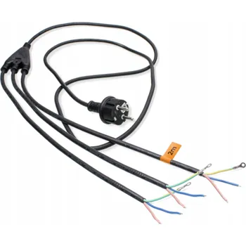 Napájecí kabel Przewód zasilający 2m 1/3 z uziemieniem 3G 3x0,75