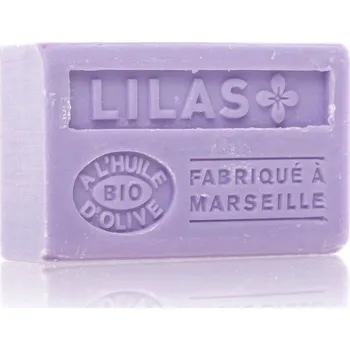 Mýdlo BIO mýdlo z Marseille Šeřík 125g Label Provence