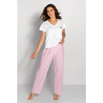 Dámské pyžamo Pyžama model 166344 Momenti Per Me bílý L