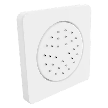 Mexen - podmítková sprchová tryska, čtvercová, 130x130 mm, bílá, 79366-20