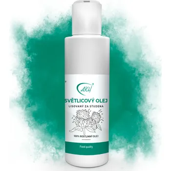 Rostlinný olej AKH SVĚTLICOVÝ OLEJ lisovaný za studena 500 ml