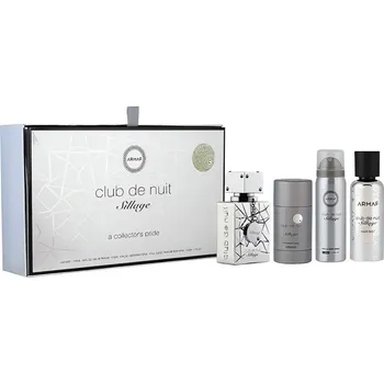 Tělová kosmetika Club De Nuit Sillage / EDP 30 ml + tělový sprej 50 ml + vlasový sprej 55 ml + tuhý deodorant Armaf - 75 g