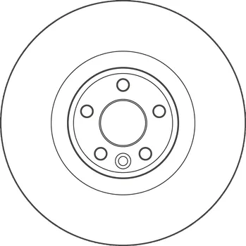 Brzdový kotouč Brzdový kotouč TRW DF4073S