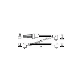 Zapalovací kabel Sada kabelů pro zapalování NGK RC-VL614 - VOLVO