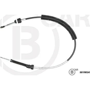 Tažné lanko, ruční převodovka B CAR 001VW341
