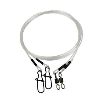 EFFZETT Mono Spin Leader 2 ks 0,8 mm/55 cm