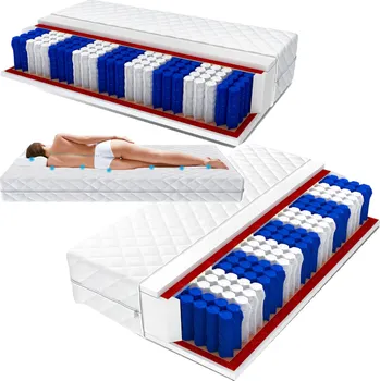 Matrace Matrace s taštičkovými pružinami ŚpijZdrowo 90 x 200 x 22 cm H3