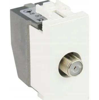 Elektrická zásuvka Anténní zásuvka hermetická Marlanvil bílá