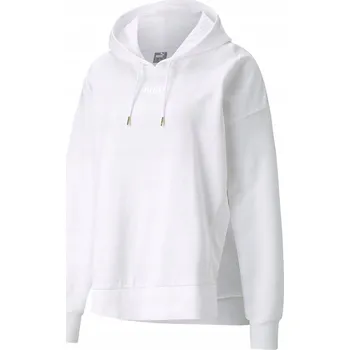 Dámská mikina Dámská MIKINA PUMA HER HOODIE TR bílá 589519 02 r L