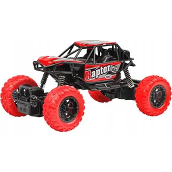 autíčko Auto na dálkové ovládání Monster Truck terénní červené, měřítko 1:18