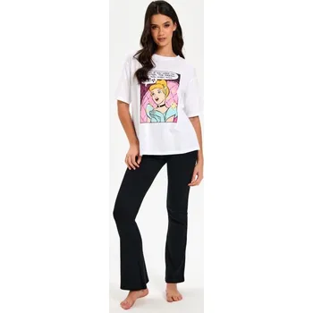 Dámská móda Sinsay - Dvoudílná pyžamová souprava Disney - krémová - 011CG-01X - 011CG-01X-XS
