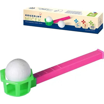 Výuková hračka SEVA Hra Kouzelný míček magický Růžový foukačka magic ball 2.0 2